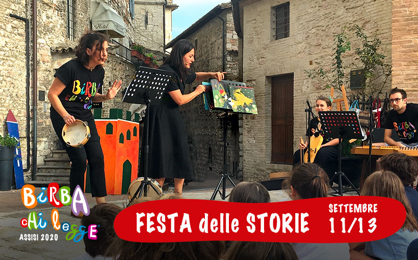 Birba chi legge - Festa delle storie per bambini e ragazzi Assisi 2020